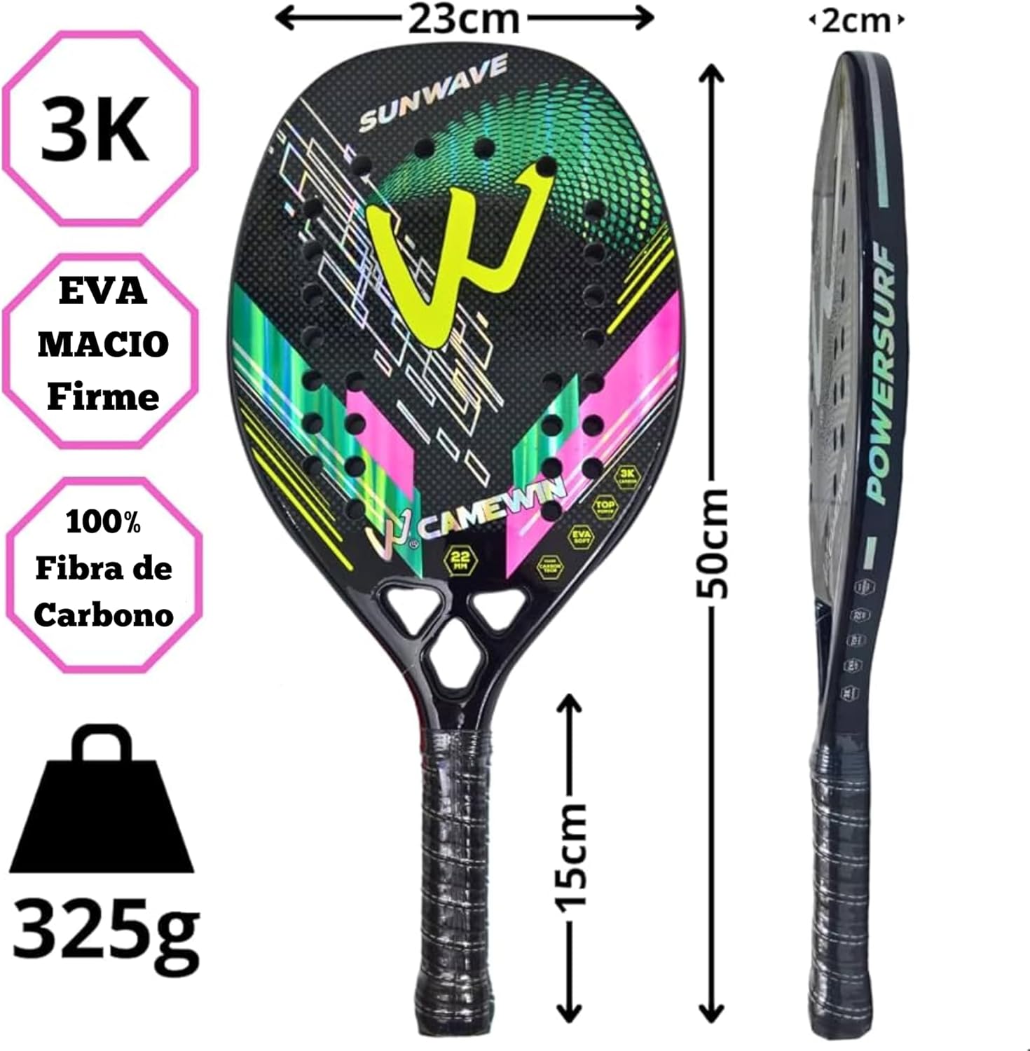 716gEWp6uIL._AC_SL1500_ TOP 3 Melhores Raquetes de Beach Tennis em Carbono 3K para 2025 – Escolha a Ideal para o Seu Jogo!