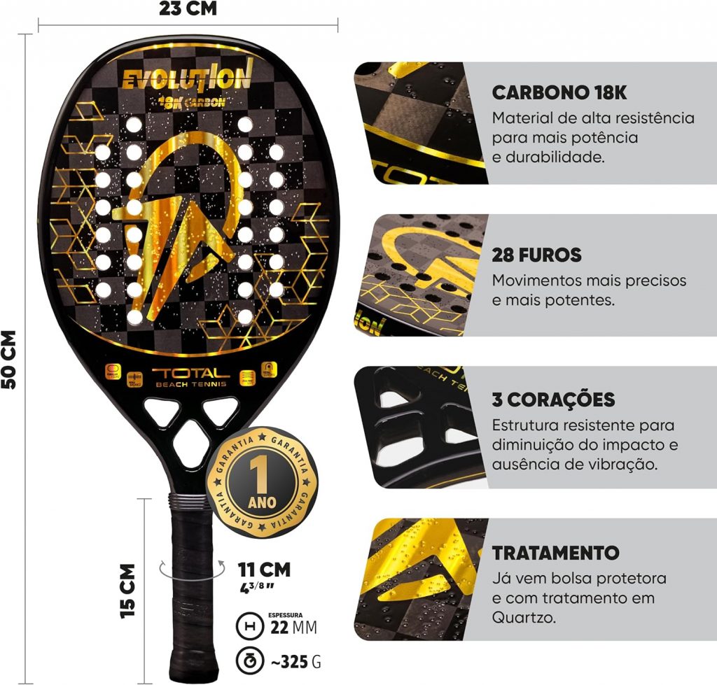 81o-uL-u0RL._AC_SL1500_-1024x979 Raquete Beach Tennis Total Evolution 18K Golden 2025 – Vale a Pena? Review Completo!